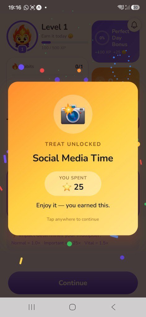 Levly Treat Unlocked celebration for Social Media Time